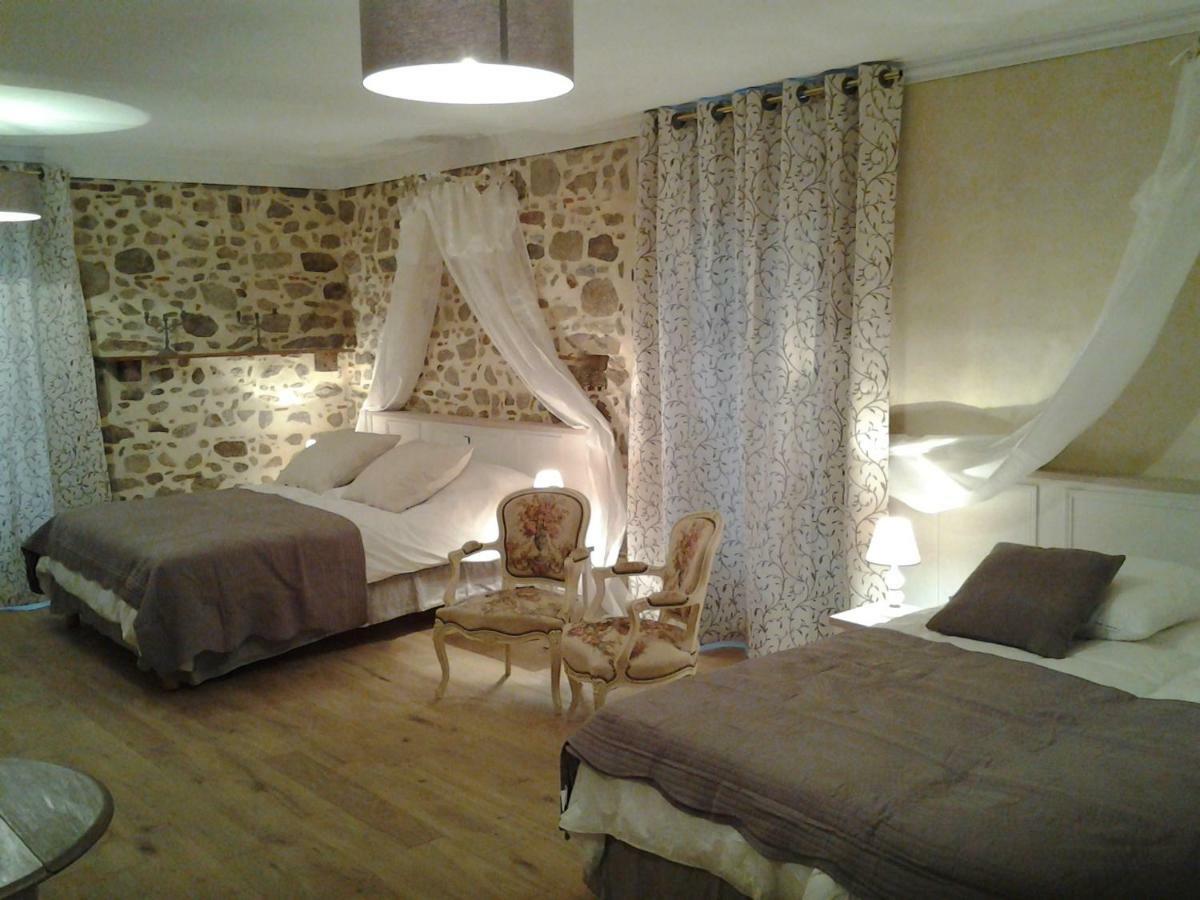 Bazoges-en-Paillers Le Manoir "Aux Douves" Bed & Breakfast エクステリア 写真